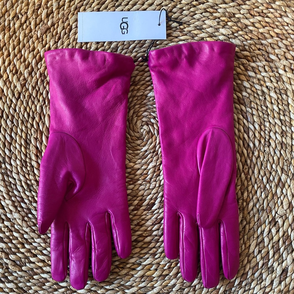 Ugg Nixie Leather Gloves